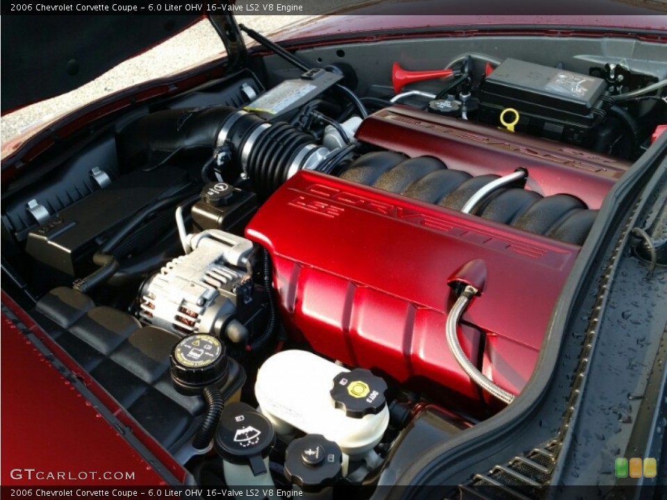 6.0 Liter OHV 16-Valve LS2 V8 Engine for the 2006 Chevrolet Corvette #100661291