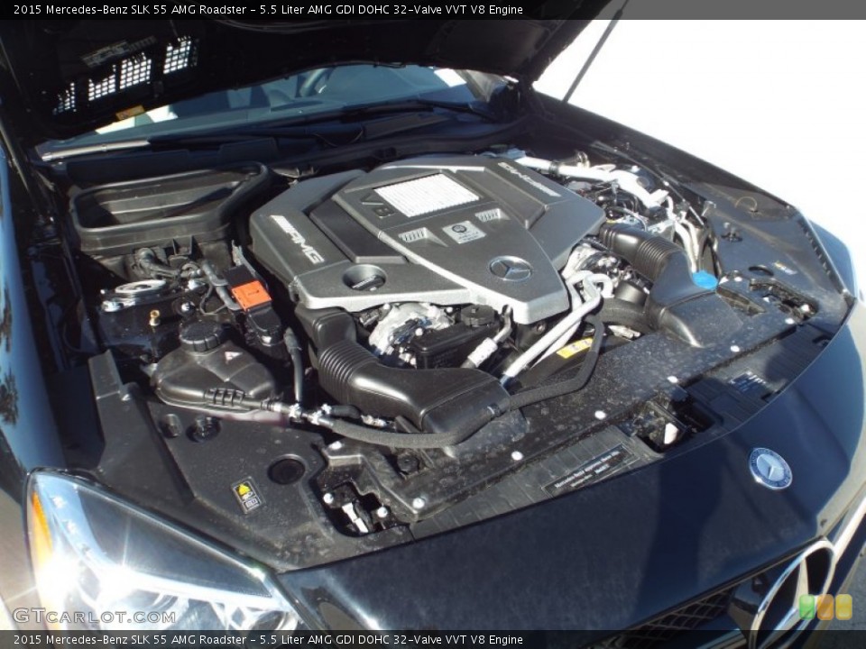 5.5 Liter AMG GDI DOHC 32-Valve VVT V8 Engine for the 2015 Mercedes-Benz SLK #100676447