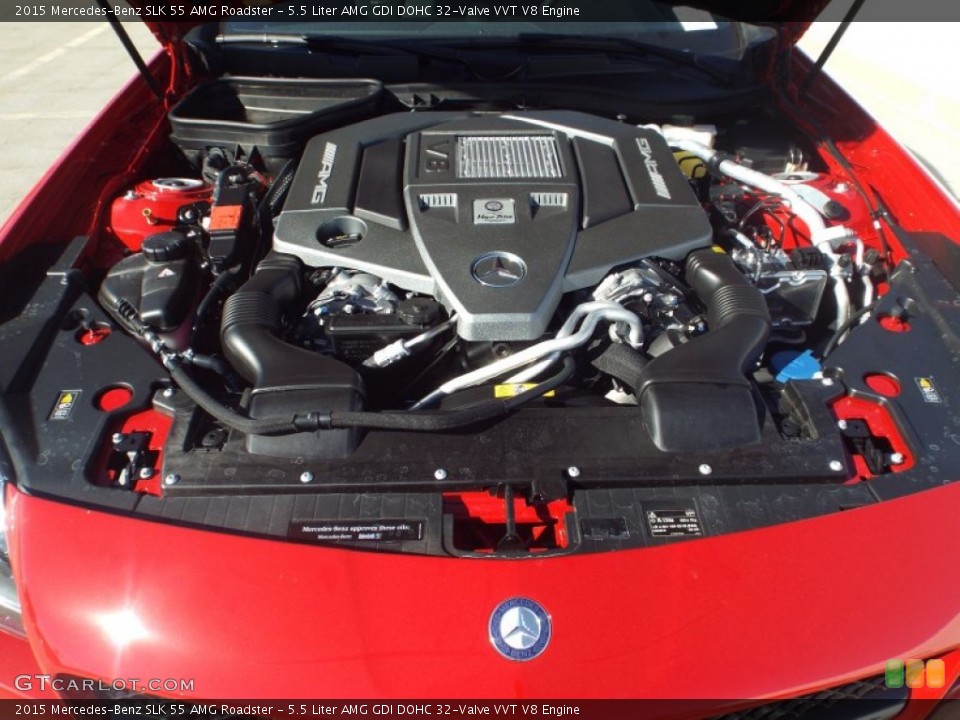 5.5 Liter AMG GDI DOHC 32-Valve VVT V8 Engine for the 2015 Mercedes-Benz SLK #100677014