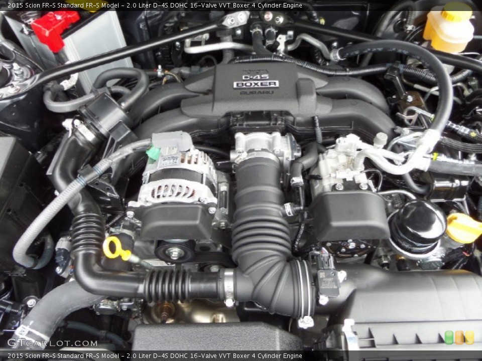 2.0 Liter D-4S DOHC 16-Valve VVT Boxer 4 Cylinder Engine for the 2015 Scion FR-S #100688261