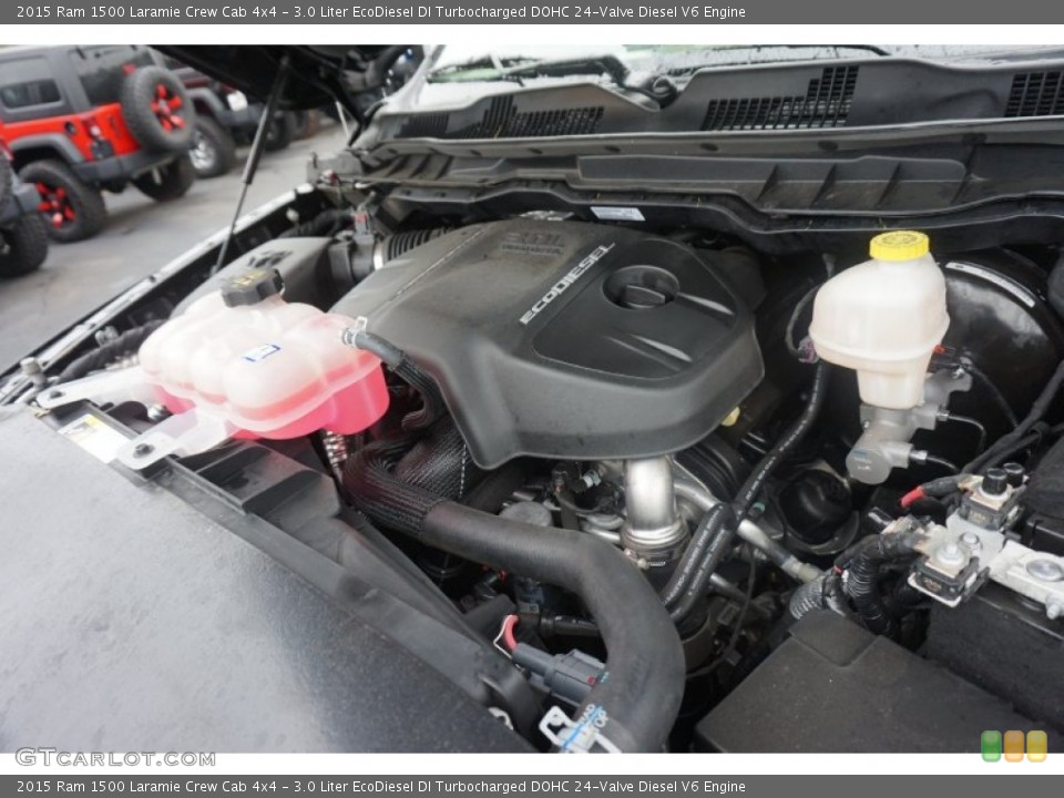 3.0 Liter EcoDiesel DI Turbocharged DOHC 24-Valve Diesel V6 Engine for the 2015 Ram 1500 #100727414