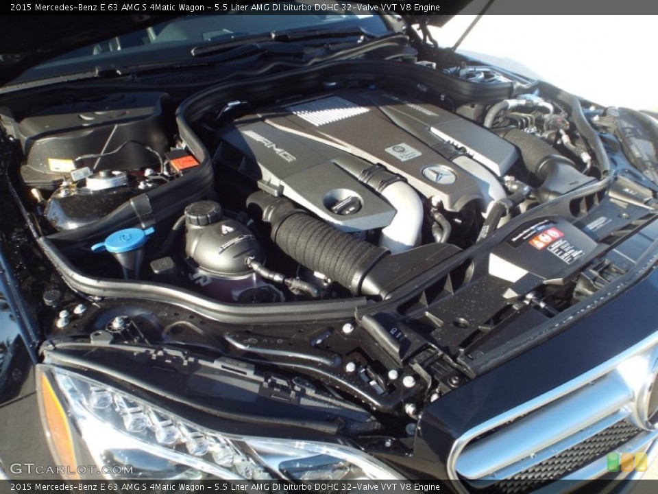 5.5 Liter AMG DI biturbo DOHC 32-Valve VVT V8 Engine for the 2015 Mercedes-Benz E #100747892