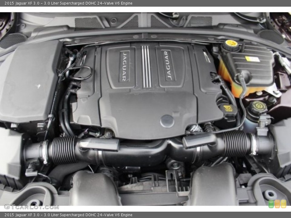 3.0 Liter Supercharged DOHC 24-Valve V6 Engine for the 2015 Jaguar XF #100759082