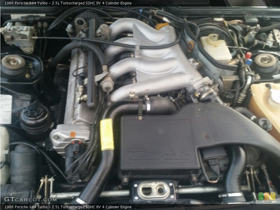 2.5L Turbocharged SOHC 8V 4 Cylinder Engine for the 1986 Porsche 944 #100784547
