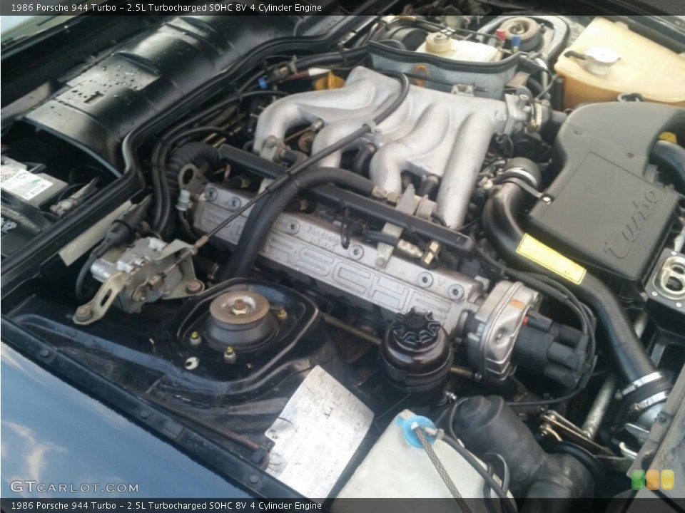 2.5L Turbocharged SOHC 8V 4 Cylinder Engine for the 1986 Porsche 944 #100784569
