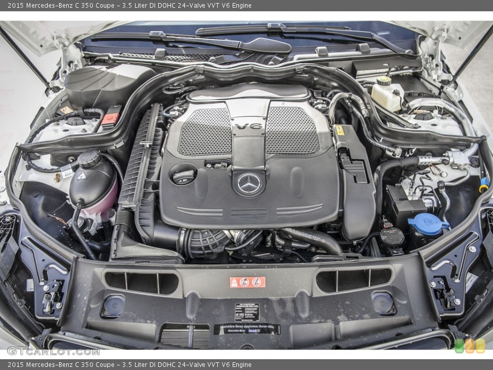 3.5 Liter DI DOHC 24-Valve VVT V6 Engine for the 2015 Mercedes-Benz C #100797505