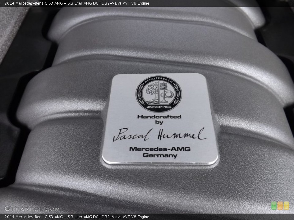 6.3 Liter AMG DOHC 32-Valve VVT V8 Engine for the 2014 Mercedes-Benz C #100825408