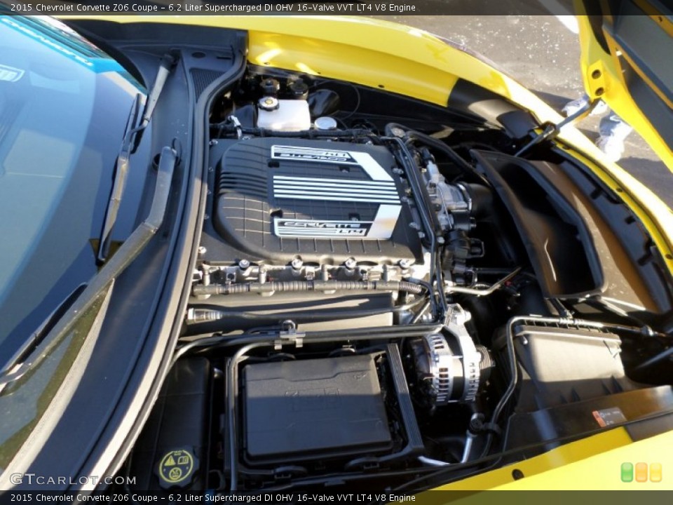 6.2 Liter Supercharged DI OHV 16-Valve VVT LT4 V8 Engine for the 2015 Chevrolet Corvette #100837291