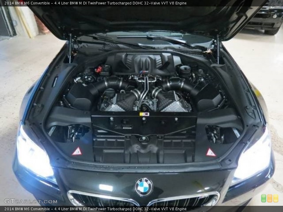 4.4 Liter BMW M DI TwinPower Turbocharged DOHC 32-Valve VVT V8 Engine for the 2014 BMW M6 #100862135