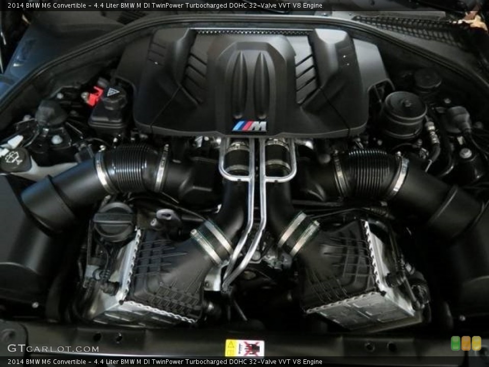 4.4 Liter BMW M DI TwinPower Turbocharged DOHC 32-Valve VVT V8 Engine for the 2014 BMW M6 #100862159