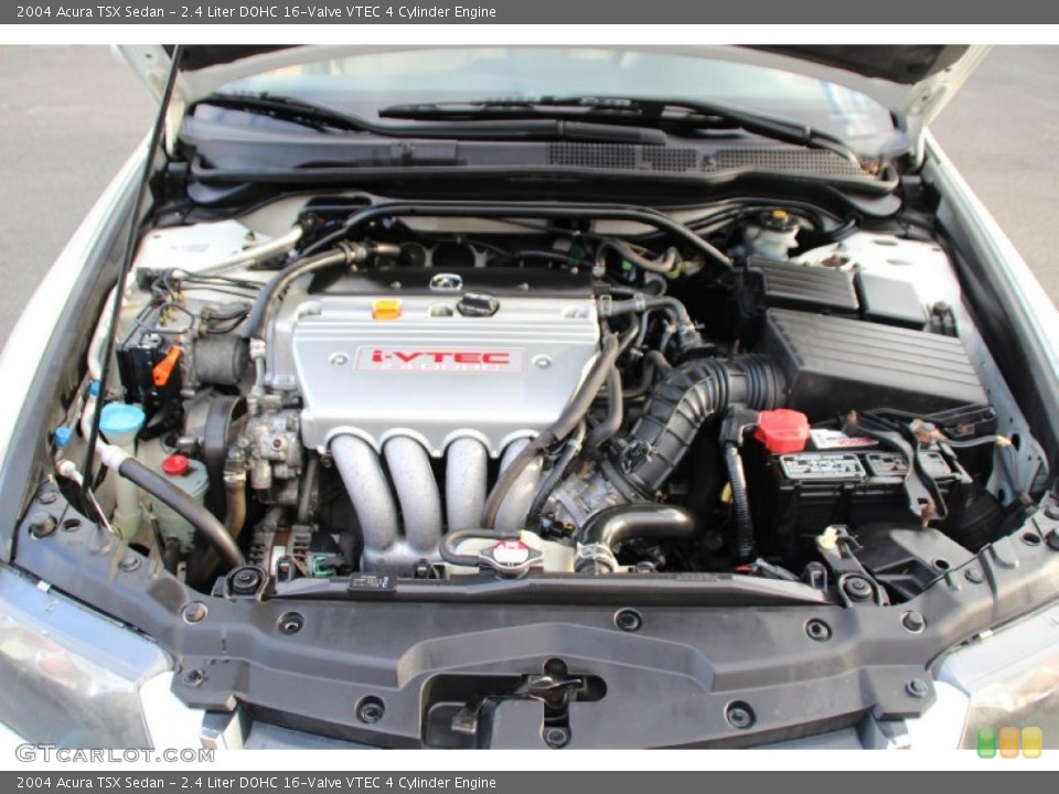 2.4 Liter DOHC 16-Valve VTEC 4 Cylinder 2004 Acura TSX Engine