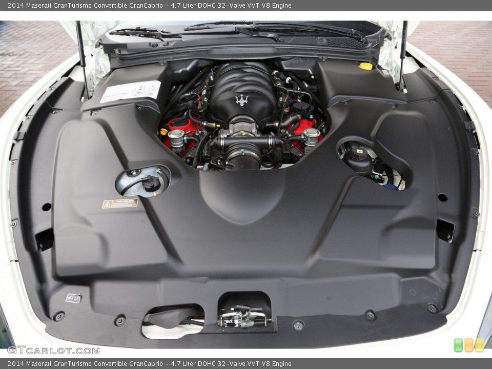 4.7 Liter DOHC 32-Valve VVT V8 Engine for the 2014 Maserati GranTurismo Convertible #100882940