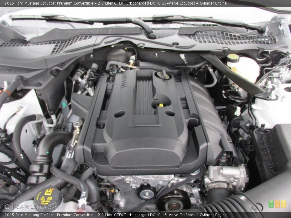 2.3 Liter GTDI Turbocharged DOHC 16-Valve EcoBoost 4 Cylinder Engine for the 2015 Ford Mustang #100896712