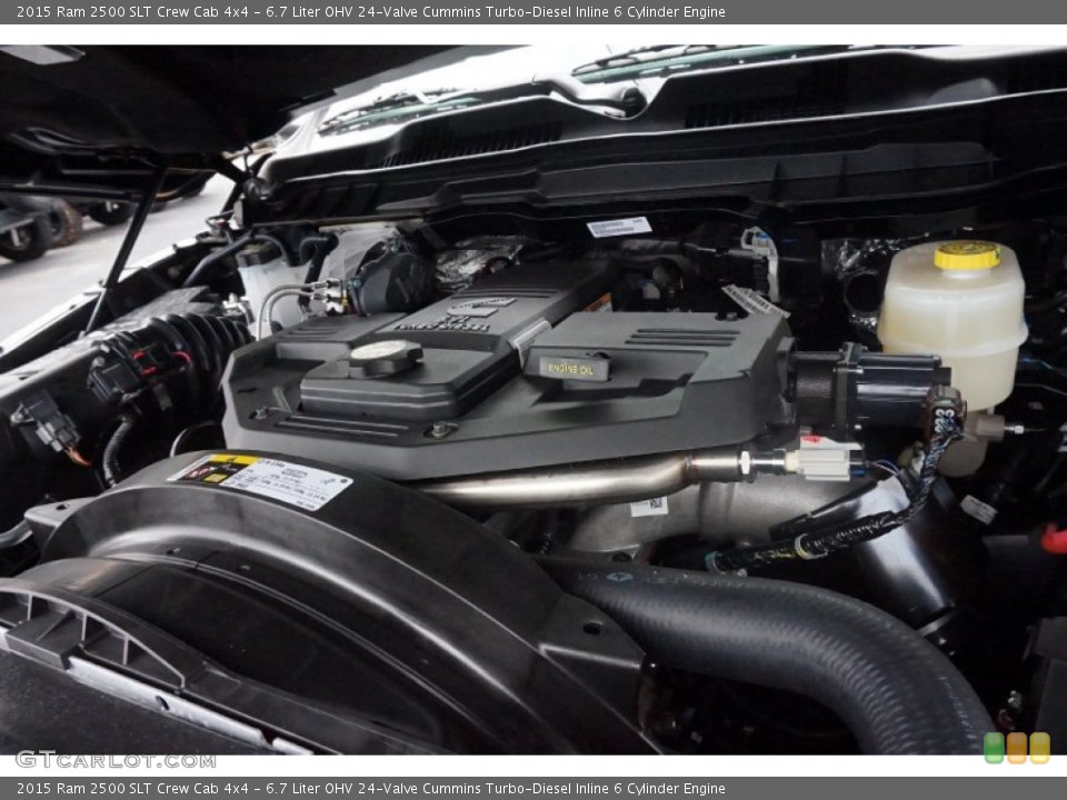6.7 Liter OHV 24-Valve Cummins Turbo-Diesel Inline 6 Cylinder Engine for the 2015 Ram 2500 #100925198