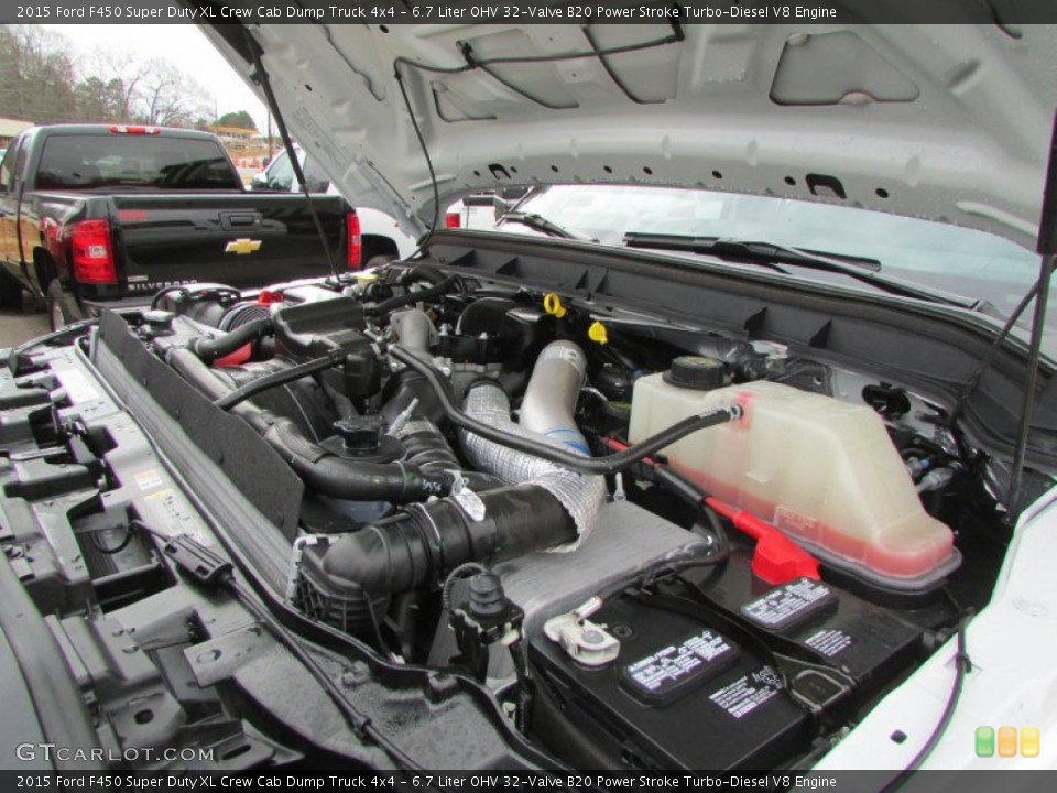 6.7 Liter OHV 32-Valve B20 Power Stroke Turbo-Diesel V8 Engine for the 2015 Ford F450 Super Duty #100951643
