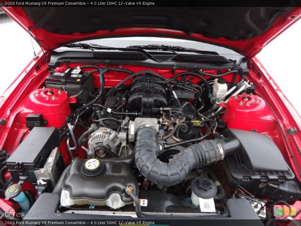 4.0 Liter SOHC 12-Valve V6 Engine for the 2009 Ford Mustang #100977268