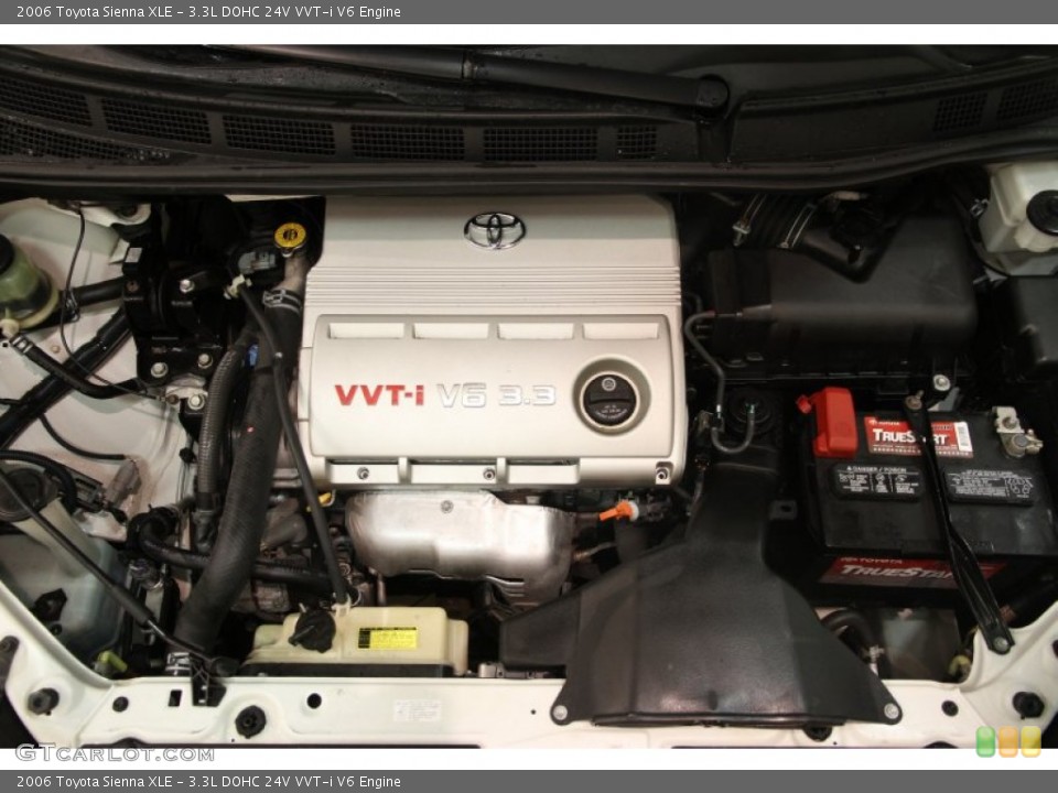 3.3L DOHC 24V VVT-i V6 Engine for the 2006 Toyota Sienna #101023582
