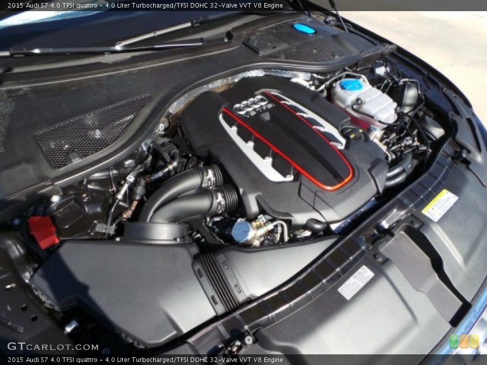 4.0 Liter Turbocharged/TFSI DOHC 32-Valve VVT V8 Engine for the 2015 Audi S7 #101086749