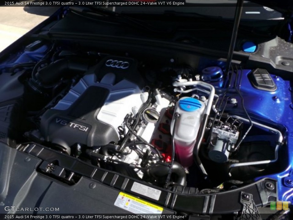 3.0 Liter TFSI Supercharged DOHC 24-Valve VVT V6 Engine for the 2015 Audi S4 #101088693