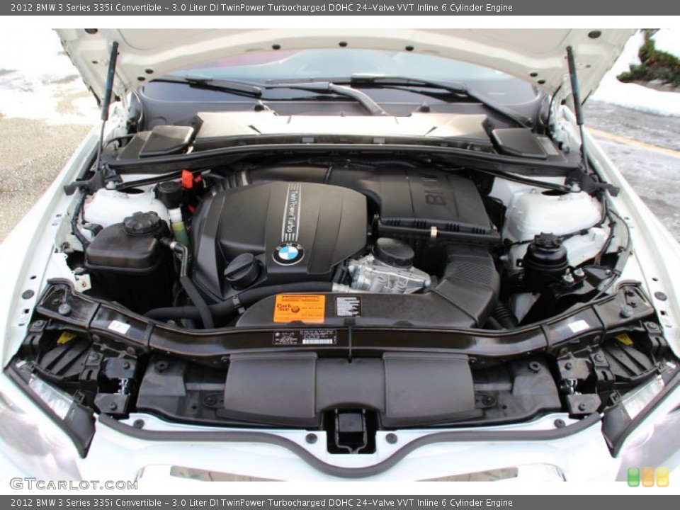 3.0 Liter DI TwinPower Turbocharged DOHC 24-Valve VVT Inline 6 Cylinder Engine for the 2012 BMW 3 Series #101098515