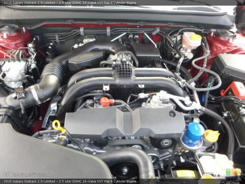 2.5 Liter DOHC 16-Valve VVT Flat 4 Cylinder Engine for the 2015 Subaru Outback #101133424