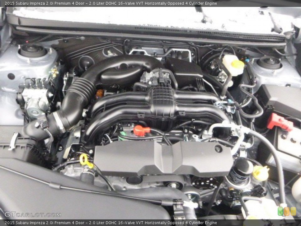 2.0 Liter DOHC 16-Valve VVT Horizontally Opposed 4 Cylinder Engine for the 2015 Subaru Impreza #101169084