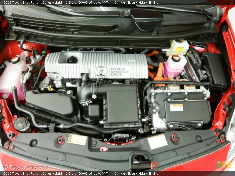 1.8 Liter DOHC 16-Valve VVT-i 4 Cylinder/Electric Hybrid Engine for the 2015 Toyota Prius #101183728