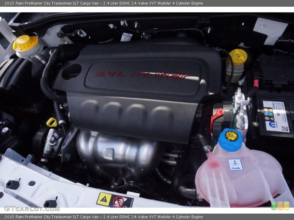 2.4 Liter DOHC 24-Valve VVT MultiAir 4 Cylinder Engine for the 2015 Ram ProMaster City #101194313