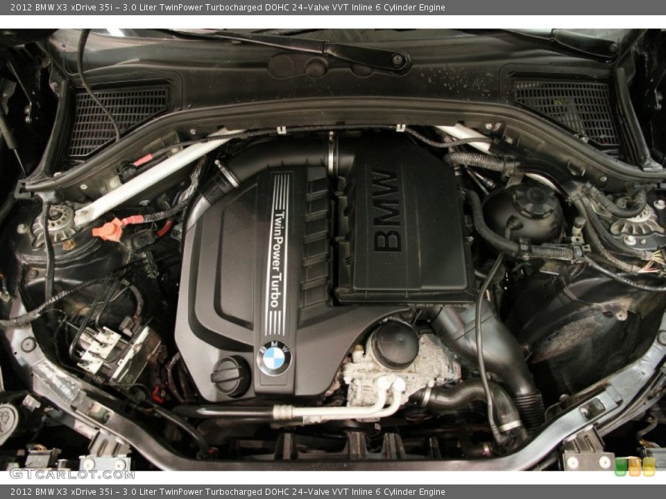 3.0 Liter TwinPower Turbocharged DOHC 24-Valve VVT Inline 6 Cylinder Engine for the 2012 BMW X3 #101226510