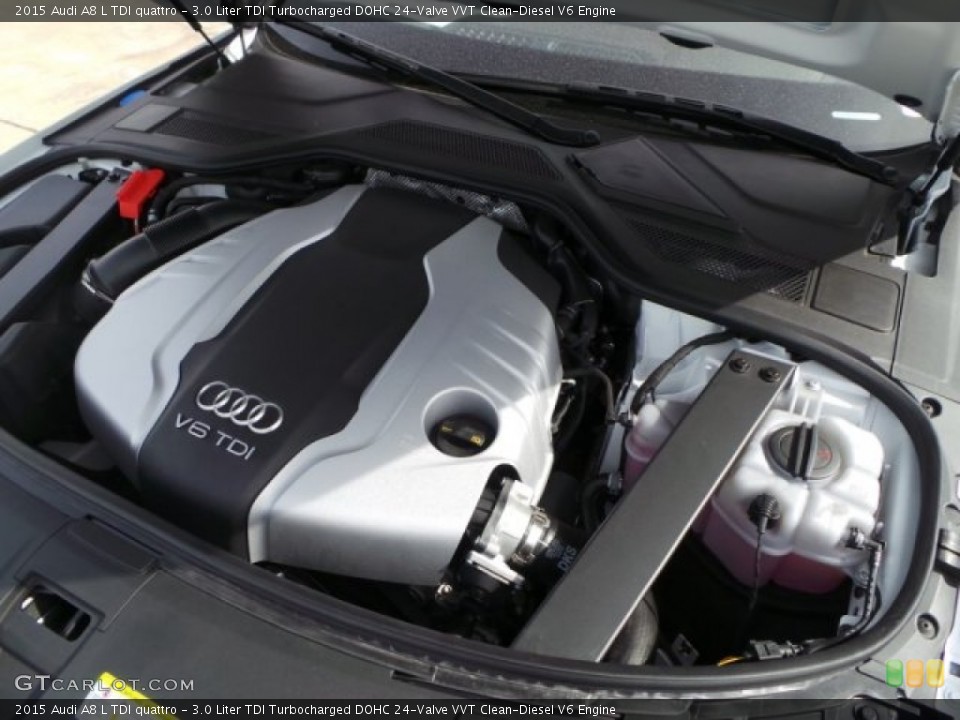 3.0 Liter TDI Turbocharged DOHC 24-Valve VVT Clean-Diesel V6 Engine for the 2015 Audi A8 #101231616