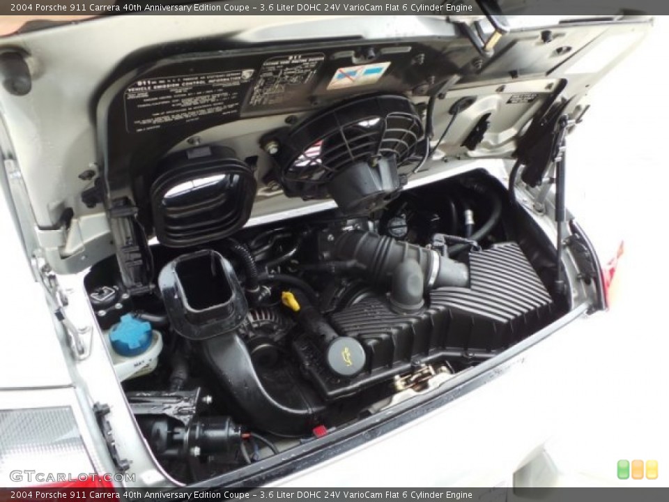 3.6 Liter DOHC 24V VarioCam Flat 6 Cylinder Engine for the 2004 Porsche 911 #101274928