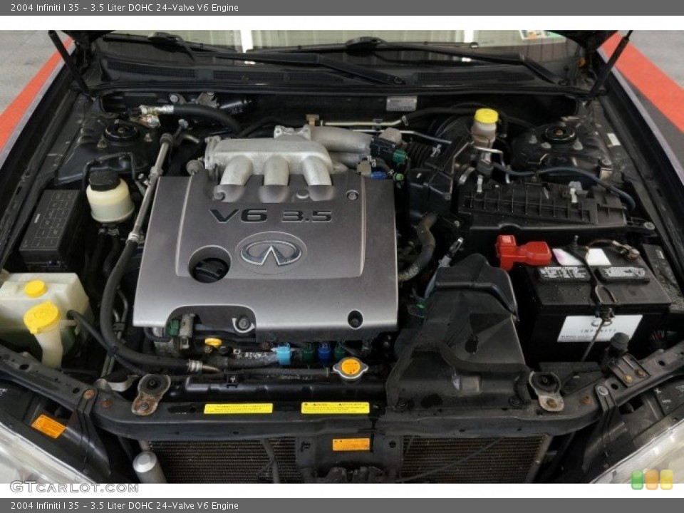 3.5 Liter DOHC 24-Valve V6 2004 Infiniti I Engine