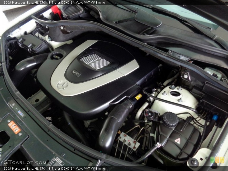3.5 Liter DOHC 24-Valve VVT V6 2009 Mercedes-Benz ML Engine