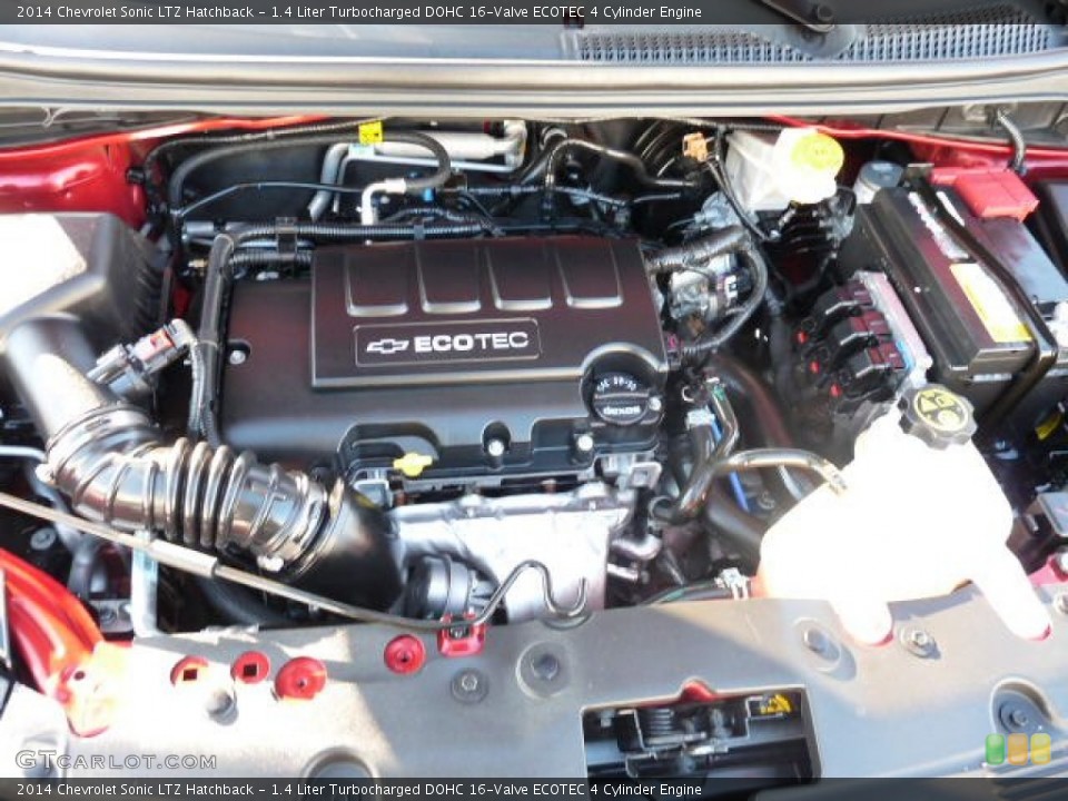 1.4 Liter Turbocharged DOHC 16-Valve ECOTEC 4 Cylinder Engine for the 2014 Chevrolet Sonic #101339499