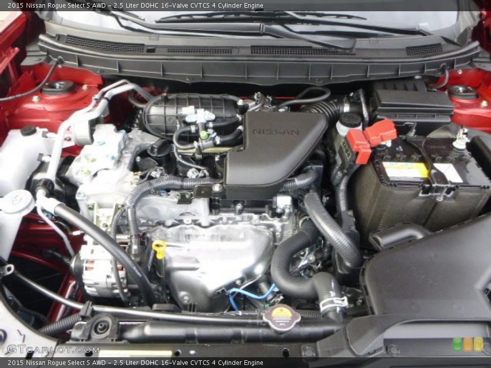 2.5 Liter DOHC 16-Valve CVTCS 4 Cylinder Engine for the 2015 Nissan Rogue Select #101361768