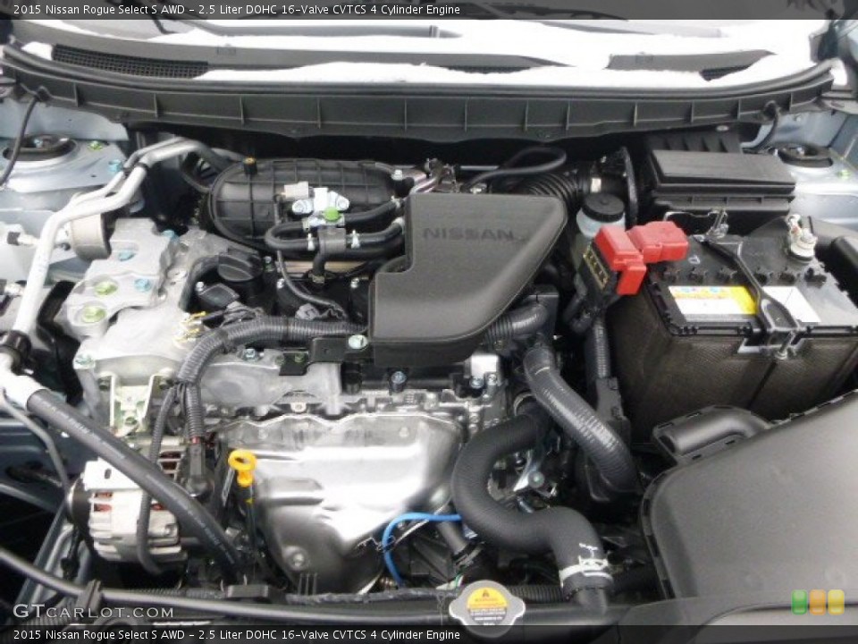 2.5 Liter DOHC 16-Valve CVTCS 4 Cylinder Engine for the 2015 Nissan Rogue Select #101362842