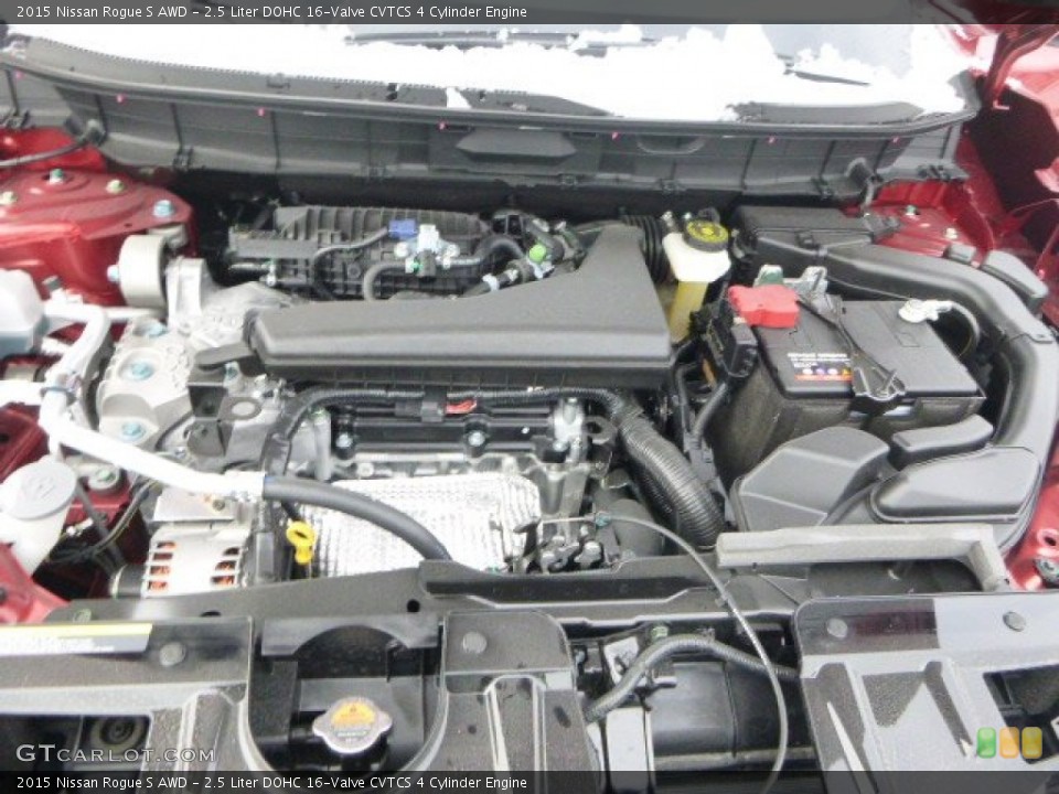 2.5 Liter DOHC 16-Valve CVTCS 4 Cylinder Engine for the 2015 Nissan Rogue #101364828