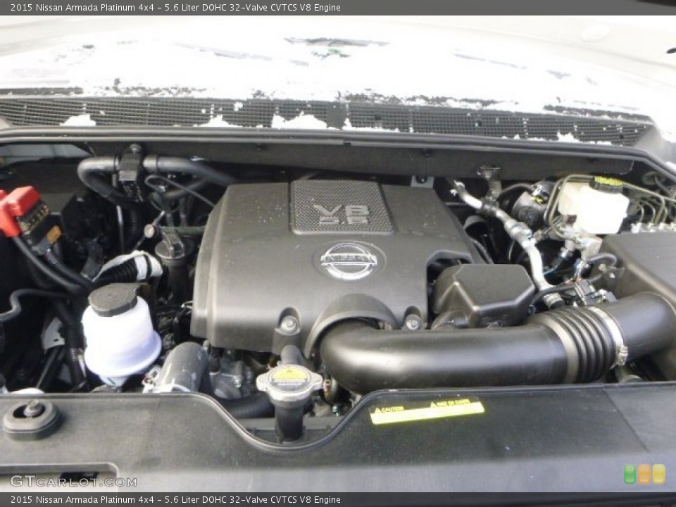 5.6 Liter DOHC 32-Valve CVTCS V8 Engine for the 2015 Nissan Armada #101366025