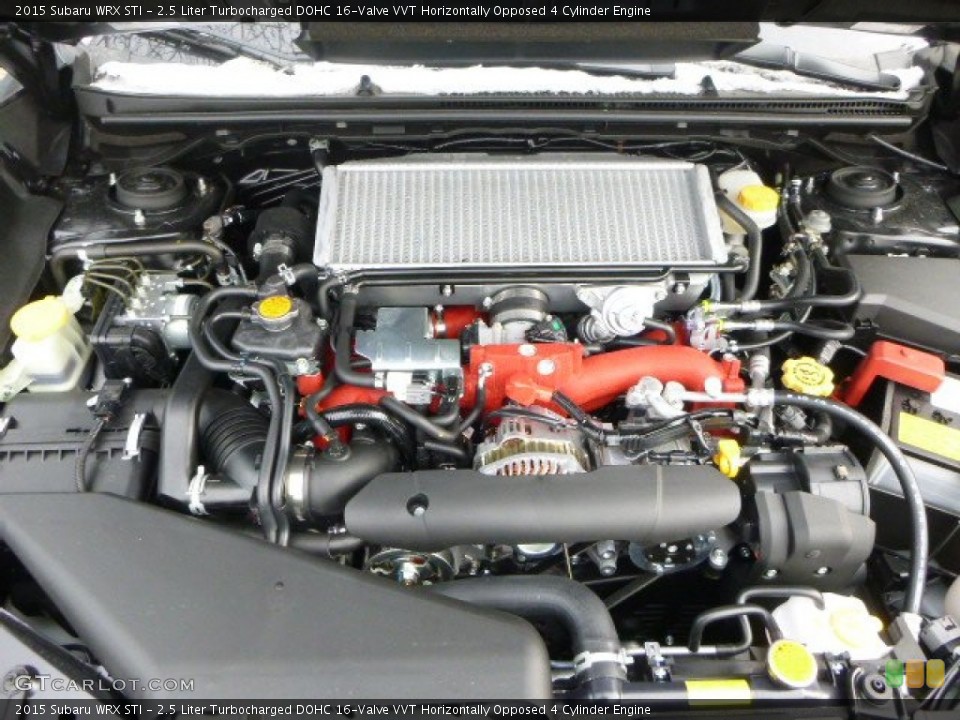 2.5 Liter Turbocharged DOHC 16-Valve VVT Horizontally Opposed 4 Cylinder Engine for the 2015 Subaru WRX #101373330