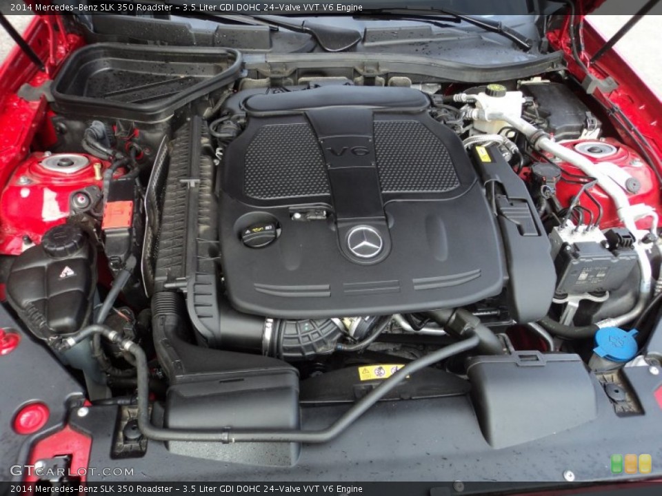 3.5 Liter GDI DOHC 24-Valve VVT V6 2014 Mercedes-Benz SLK Engine