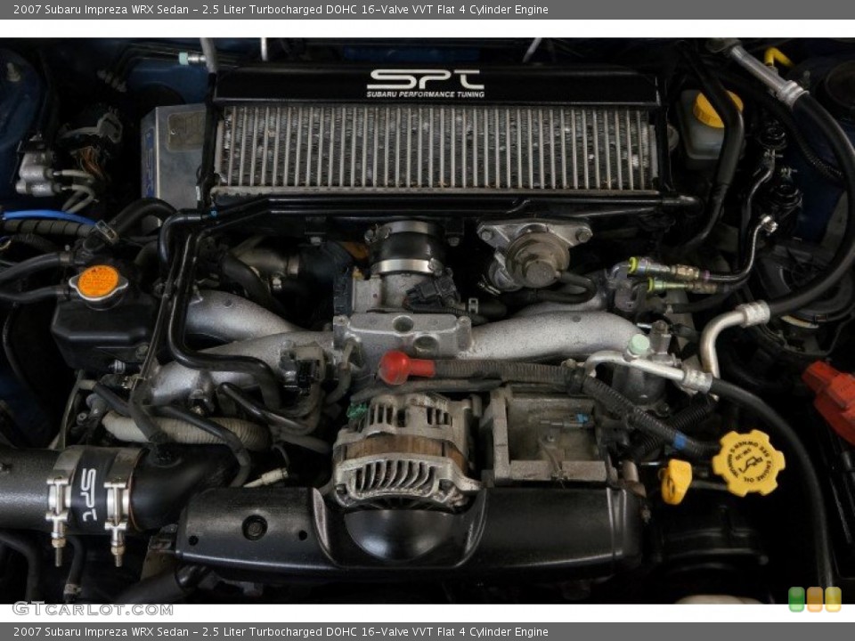 2.5 Liter Turbocharged DOHC 16-Valve VVT Flat 4 Cylinder Engine for the 2007 Subaru Impreza #101398434