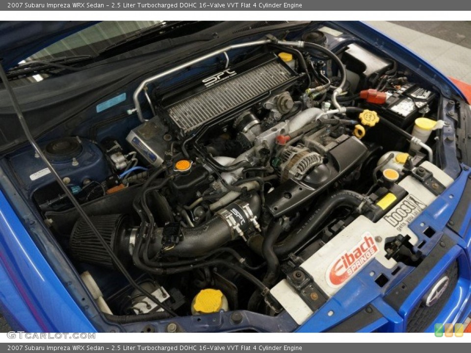 2.5 Liter Turbocharged DOHC 16-Valve VVT Flat 4 Cylinder Engine for the 2007 Subaru Impreza #101398449