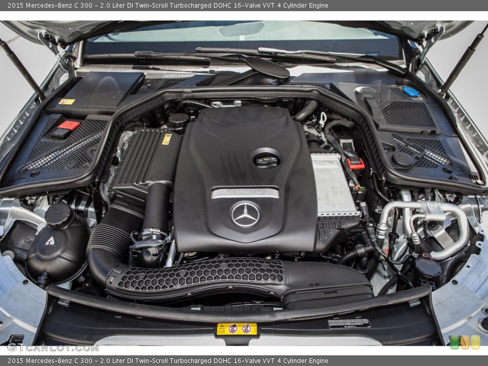 2.0 Liter DI Twin-Scroll Turbocharged DOHC 16-Valve VVT 4 Cylinder Engine for the 2015 Mercedes-Benz C #101417149