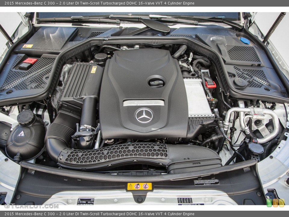 2.0 Liter DI Twin-Scroll Turbocharged DOHC 16-Valve VVT 4 Cylinder Engine for the 2015 Mercedes-Benz C #101417530