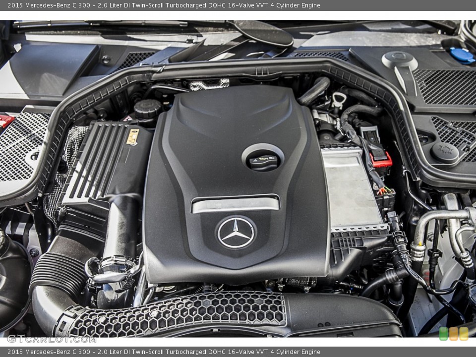 2.0 Liter DI Twin-Scroll Turbocharged DOHC 16-Valve VVT 4 Cylinder Engine for the 2015 Mercedes-Benz C #101417881