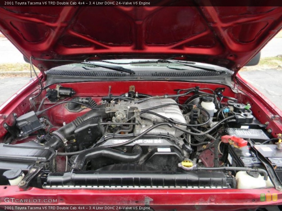 3.4 Liter DOHC 24-Valve V6 Engine for the 2001 Toyota Tacoma #101434516