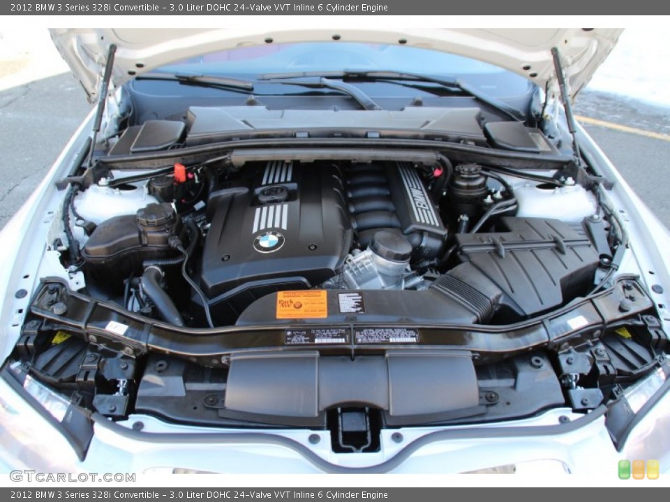 3.0 Liter DOHC 24-Valve VVT Inline 6 Cylinder Engine for the 2012 BMW 3 Series #101480403