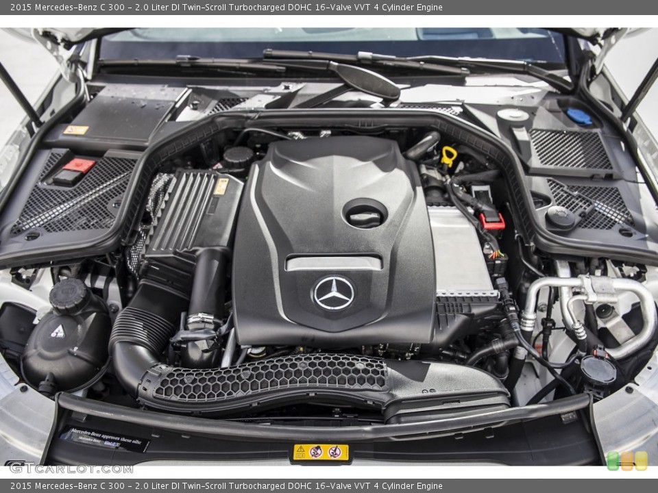 2.0 Liter DI Twin-Scroll Turbocharged DOHC 16-Valve VVT 4 Cylinder Engine for the 2015 Mercedes-Benz C #101503675