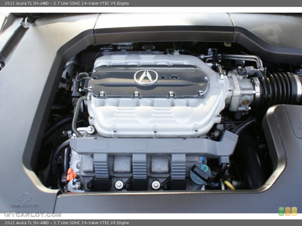 3.7 Liter SOHC 24-Valve VTEC V6 2013 Acura TL Engine