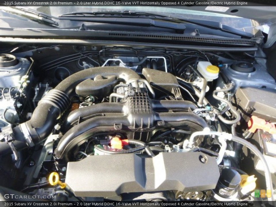 2.0 Liter Hybrid DOHC 16-Valve VVT Horizontally Opposed 4 Cylinder Gasoline/Electric Hybrid Engine for the 2015 Subaru XV Crosstrek #101565128